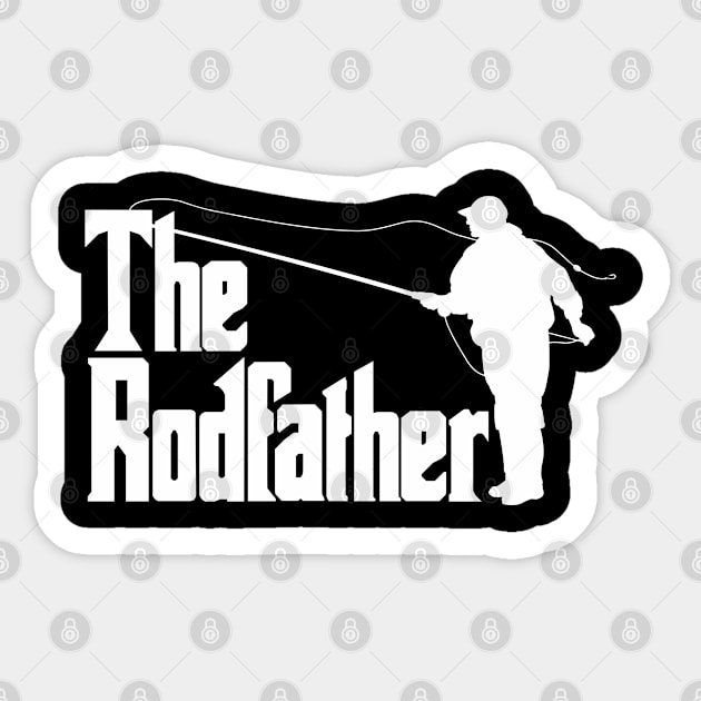 The Rodfather Sticker by ricardotito